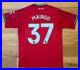 Kobbie Mainoo Manchester United 25/26 Hand Signed Shirt With Photo Proof