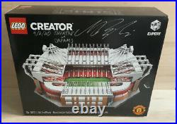 LEGO 10272 SIGNED Manchester United Old Trafford Stadium Newithsealed Christmas