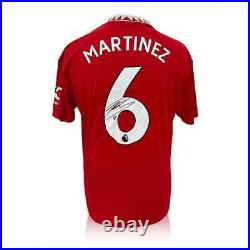 Lisandro Martinez Signed 22-23 Manchester United Shirt