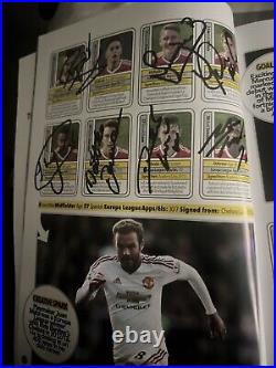 Liverpool V Manchester United (10/03/2016) Europa League Hand Signed Programme