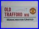 Luke Shaw Hand Signed Manchester United Road Sign