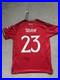 Luke Shaw Hand Signed Manchester United Shirt