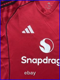 Luke Shaw Hand Signed Manchester United Shirt