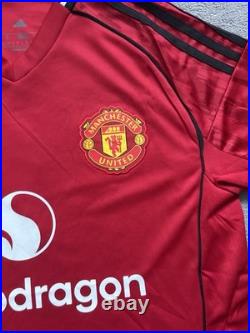 Luke Shaw Hand Signed Manchester United Shirt