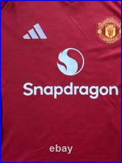 Luke Shaw Hand Signed Manchester United Shirt