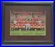 MANCHESTER UNITED 1983 SIGNED IN MOUNT & FRAMED 15 PLAYERS 14 x 11 COA