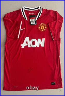 MICHAEL CARRICK, MANCHESTER UNITED FC hand signed shirt AUTHENTICATED