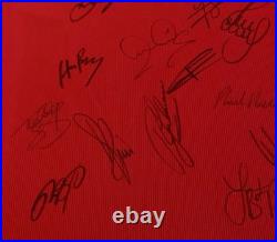 MUFC Certificate Of Authenticity, Manchester United 1998-1999 Squad Signed Shirt