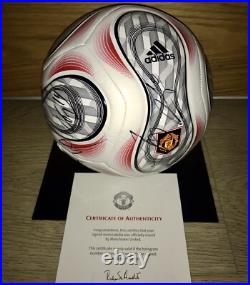 MUFC Hologram COA #36889 Certified Manchester United 2022/2023 Signed Ball