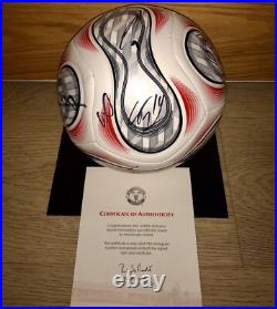 MUFC Hologram COA #36889 Certified Manchester United 2022/2023 Signed Ball