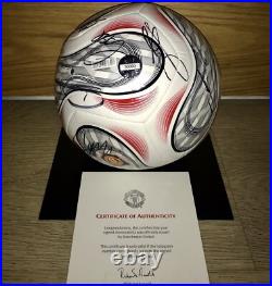MUFC Hologram COA #36889 Certified Manchester United 2022/2023 Signed Ball