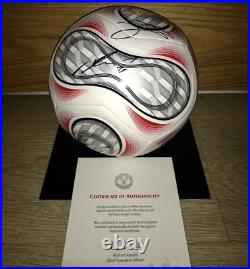 MUFC Hologram COA #36889 Certified Manchester United 2022/2023 Signed Ball