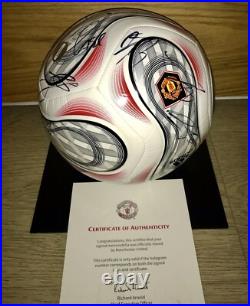 MUFC Hologram COA #36889 Certified Manchester United 2022/2023 Signed Ball