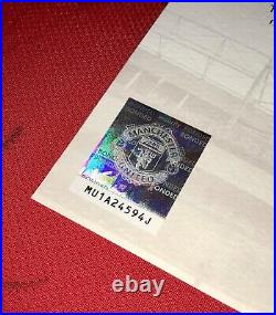 MUFC Hologram COA, Manchester United 2011-2012 Squad Signed Shirt