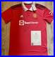 MUFC Official COA 36543 CRISTIANO RONALDO Signed Manchester United Shirt