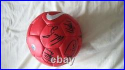 Machester United Football Signed