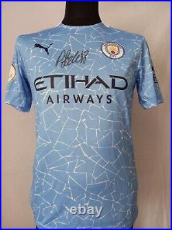 Manchester City Home Shirt Signed Phil Foden