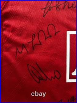 Manchester United 07-08 Signed Shirt Ronaldo Rooney 99p Start