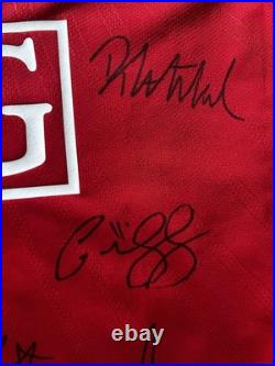 Manchester United 07-08 Signed Shirt Ronaldo Rooney 99p Start