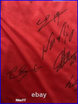 Manchester United 07-08 Signed Shirt Ronaldo Rooney 99p Start