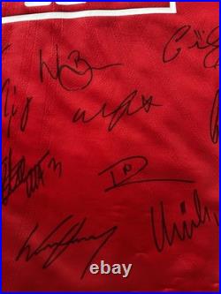 Manchester United 07-08 Signed Shirt Ronaldo Rooney 99p Start