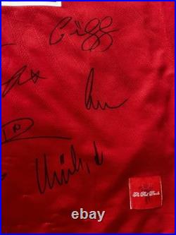 Manchester United 07-08 Signed Shirt Ronaldo Rooney 99p Start