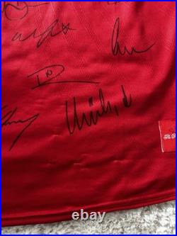 Manchester United 07-08 Signed Shirt Ronaldo Rooney 99p Start