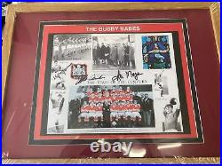 Manchester United 1958 Munich air disaster personally signed