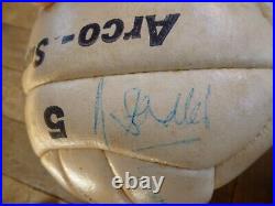 Manchester United 1960s Signed Football Matt Busby Paddy Crerand Tony Dunne