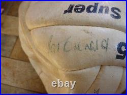 Manchester United 1960s Signed Football Matt Busby Paddy Crerand Tony Dunne