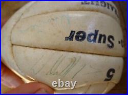 Manchester United 1960s Signed Football Matt Busby Paddy Crerand Tony Dunne