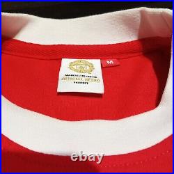 Manchester United 1963 Retro Home Shirt Signed By Denis Law Guarantee