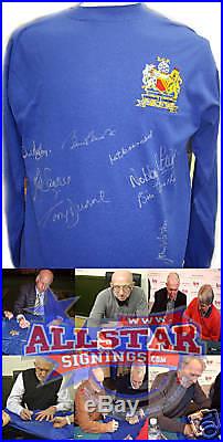 Manchester United 1968 European Cup Final Dootball Shirt Signed By 8 Charlton