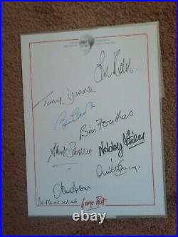 Manchester United 1968 Signed