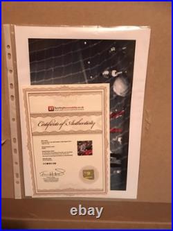 Manchester United 1970s Retro Shirt Signed by Denis Law