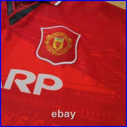 Manchester United 1994 1996 Umbro Home Shirt SIGNED To Chris Enjoy! Lee Sharpe