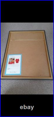 Manchester United 1999 Champions Framed Shirt Signed by Solskjaer & Sheringham