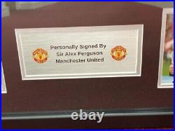 Manchester United 1999 Champions Leage Final SIGNED SIR ALEX FERGUSON Man Utd