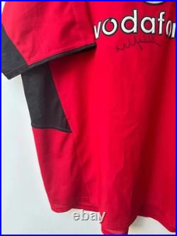 Manchester United 2002/04 home BNWT Nike mens XL (signed by Nicky Butt no COA)