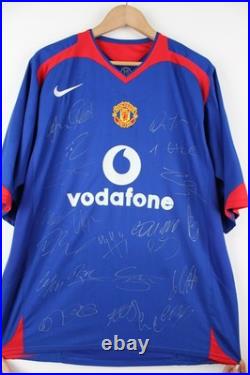 Manchester United 2005/06 Signed Football Shirt Manchester United 2005/06 Signed Football Shirt