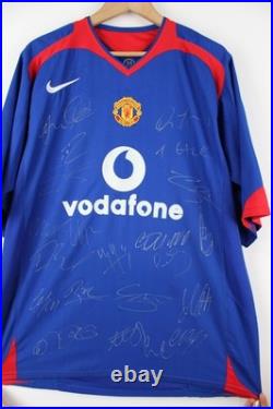 Manchester United 2005/06 Signed Football Shirt Manchester United 2005/06 Signed Football Shirt