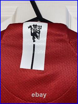 Manchester United 2007/08 Genuine Shirt Signed By Park And Irwin Man Utd U