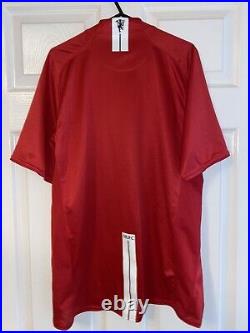Manchester United 2007/08 Genuine Shirt Signed By Park And Irwin Man Utd U