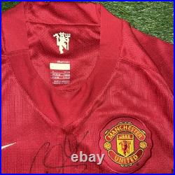 Manchester United 2008 Champions League Winners Squad Signed Shirt with club COA