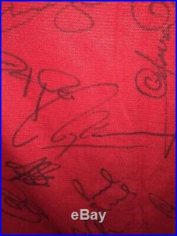 Manchester United 200/2002 Signed Shirt Beckham Giggs Scholes Neville Keane X 15