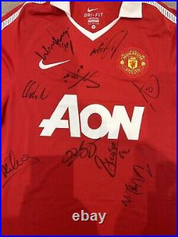 Manchester United 2010/11 Signed Shirt