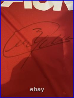 Manchester United 2011/2012 Signed Patrice Evra Home Shirt New With Tags