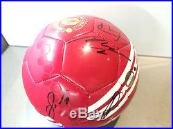 Manchester United 2017 signed football