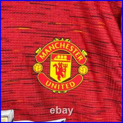 Manchester United 2020/2021 Signed Authentic Home Shirt Shaw MUFC COA Manchester United 2020/2021 Signed Authentic Home Shirt Shaw MUFC COA