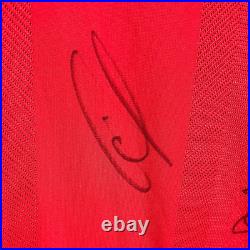 Manchester United 2021/2022 Authentic Home Shirt Squad Signed MUFC COA